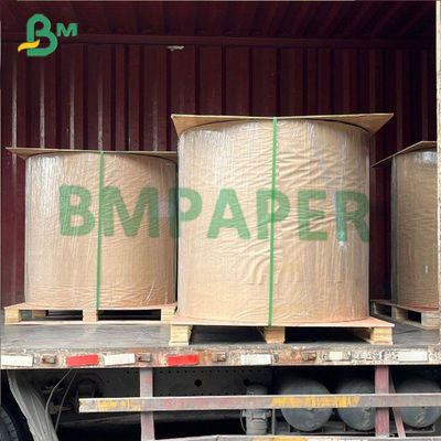 Kertas Papan Kraft Liner Daur Ulang Kekakuan Keras 100gsm - 200gsm