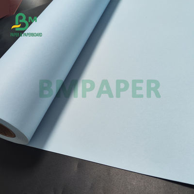 80gsm Dua sisi Blueprint Paper Rolls Untuk Gambar Arsitektur 24'' X 50yards