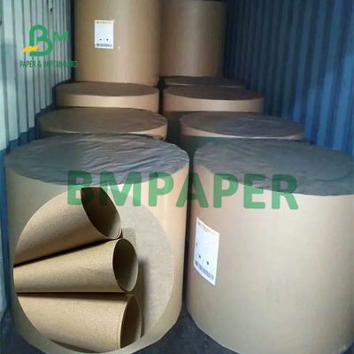 Papan Liner Kraft yang Dapat Didaur Ulang, Gulungan Kertas Bergelombang Untuk Kotak 80gsm 90gsm 110gsm