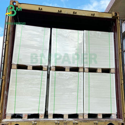 GC1 Foldcote SBS Paper Board Massal Tinggi 210gsm 235gsm Bahan Pulp Kayu Perawan