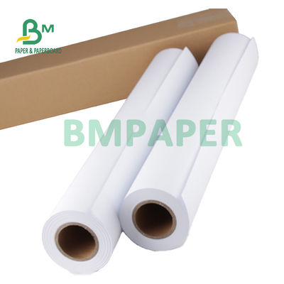 20LB Uncoated CAD Paper Untuk Printer HP Clear Image 30'' 36'' x 500ft 3'' Core
