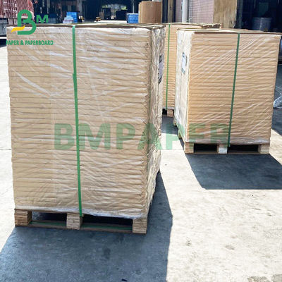 Gulungan Kertas Ikatan Putih Pulp Kayu, Cetak Offset Kertas Teks Tidak Dilapisi Halus 70 #