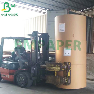 Papan Fiber Kraft Liner Daur Ulang Kekuatan Meledak Tinggi 120gsm 150gsm