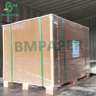 Papan Fiber Kraft Liner Daur Ulang Kekuatan Meledak Tinggi 120gsm 150gsm
