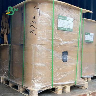 80GSM 90GSM Kraft Liner Board, Kertas Kraft Semi Extensible Untuk Kantong Semen