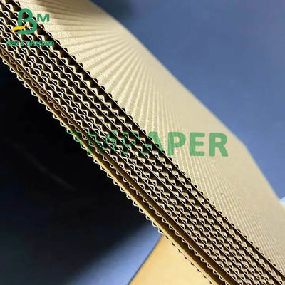 Flute Corrugated Cardboard Sheets Tebal 1mm - 2mm Untuk Kotak Kemasan Makanan