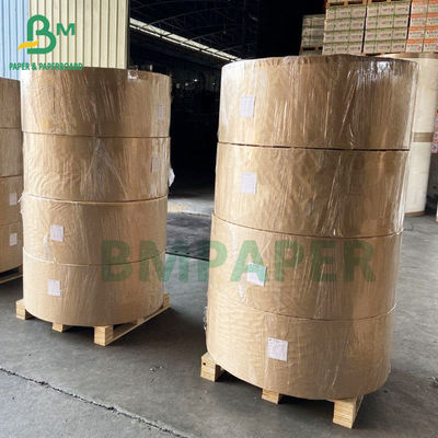 Kualitas makanan White MG Kraft Paper Roll 30gsm - 50gsm Untuk Kemasan Makanan