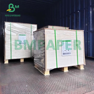 325gsm CCK Tanah Liat Dilapisi Kertas Kraft Kembali Tahan Kelembaban Untuk Kotak Karton Lipat