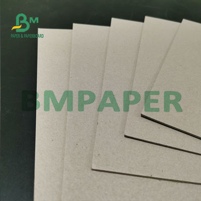 800g Gray Book Binding Board Chipboard Daur Ulang Tahan Basah Untuk Pengepakan