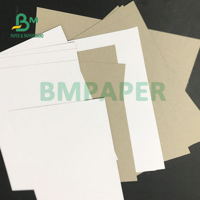 Pulp Daur Ulang C1S Box Board Grey Back Paper 230gsm 250gsm Untuk Pengemasan Obat