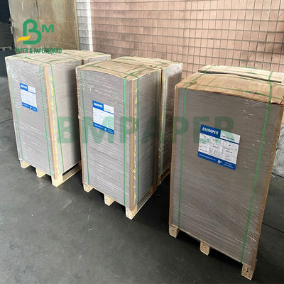 635mm X 914mm White Coated Board Dengan Grey Back Recycled Printable