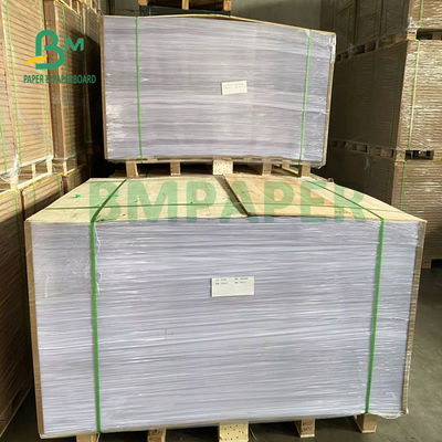 635mm X 914mm White Coated Board Dengan Grey Back Recycled Printable