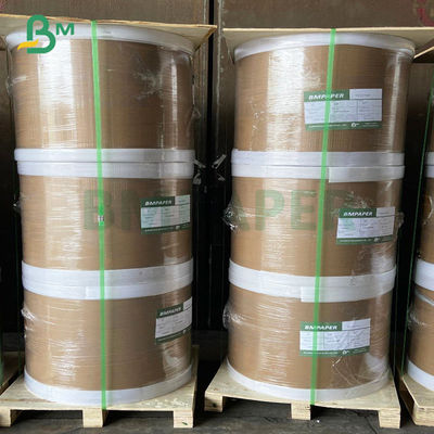 Gulungan Jumbo Kertas Termal Pelapis Putih, Kertas Penerimaan Pos 48gsm - 70gsm