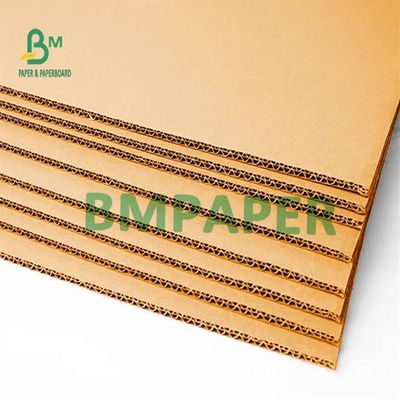 B C E Flute Lembar Karton Bergelombang, Papan Kertas Kraft Tebal 2mm 3mm 3,5mm