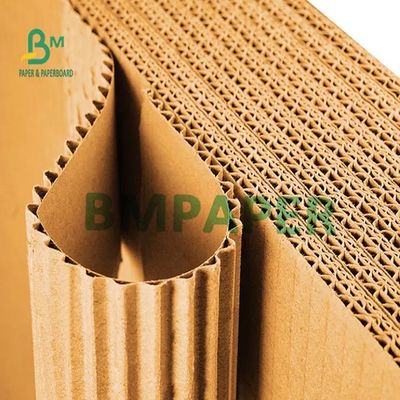 B C E Flute Lembar Karton Bergelombang, Papan Kertas Kraft Tebal 2mm 3mm 3,5mm