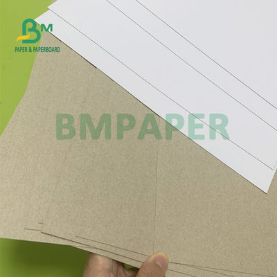 300gsm - 450gsm C1S Coated Duplex Board Dengan Ketahanan Lipat Kekakuan Tinggi