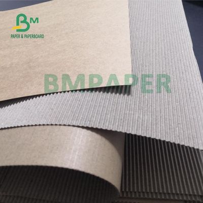 140gsm + 170gsm Dicetak Papan Bergelombang Dinding Tunggal Untuk Selongsong Kopi E Flute