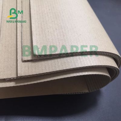 140gsm + 170gsm Dicetak Papan Bergelombang Dinding Tunggal Untuk Selongsong Kopi E Flute