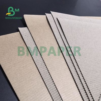 140gsm + 170gsm Dicetak Papan Bergelombang Dinding Tunggal Untuk Selongsong Kopi E Flute