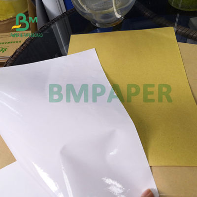 40gsm + 10g Lembar Kertas Dilapisi PE Tahan Air Untuk Makanan Sachet Gula Aman 70cm