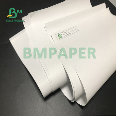 Gulungan Kertas Termal Putih Tinggi 55gsm 58gsm Untuk Pencetakan ATM