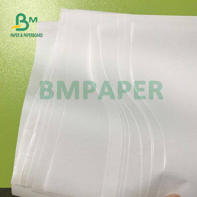 Gulungan Kertas Termal Putih Permukaan Halus 77gsm 80gsm Untuk Label Logistik