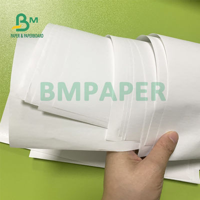 Gulungan Kertas Termal Putih Permukaan Halus 77gsm 80gsm Untuk Label Logistik