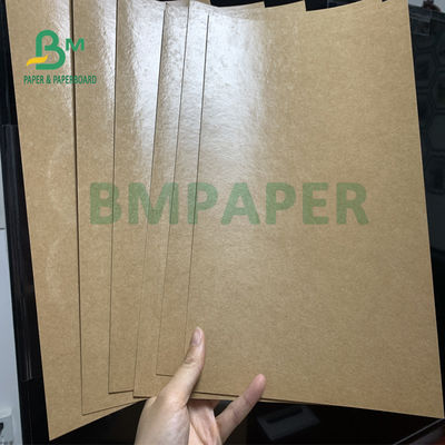 Kertas Kraft Coklat Kekakuan Tinggi 160gsm 200gsm Untuk Kotak Kemasan