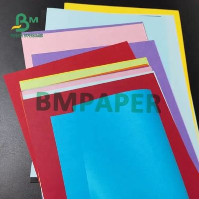 Lembar Papan Kertas Bristol Berwarna-warni 180gsm 200gsm Untuk Bahan Kerajinan
