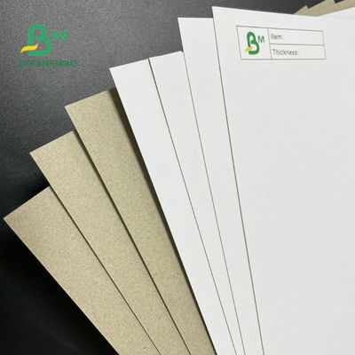 42 Inch Coated Duplex Board Grey Back 350GSM 400GSM 450GSM Untuk Kotak Kemasan
