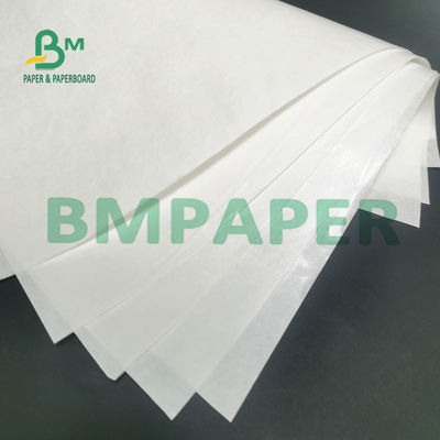Food Packing Freezer Paper Roll, Kertas Kraft Putih Satu Sisi Dilapisi 40g + 15g PE Tidak Beracun
