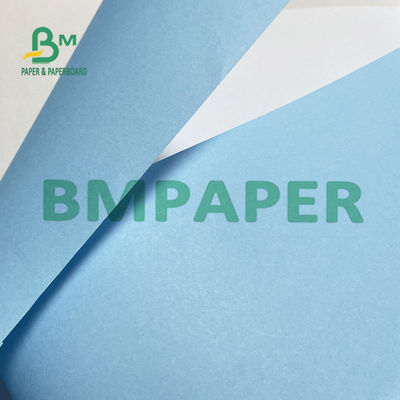 Kertas Plotter 20LB Biru Satu Sisi Dengan Bahan Pulp Kayu Mentah Untuk Penggunaan Sehari-hari