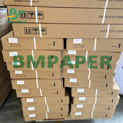 Kertas Plotter 20LB Biru Satu Sisi Dengan Bahan Pulp Kayu Mentah Untuk Penggunaan Sehari-hari