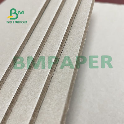 3.0mm 1750g Book Binding Board, Lembaran Chipboard Abu-abu Untuk Dukungan Bingkai Foto