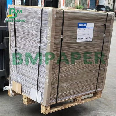 3.0mm 1750g Book Binding Board, Lembaran Chipboard Abu-abu Untuk Dukungan Bingkai Foto