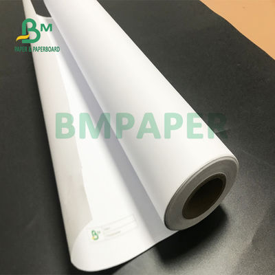 20LB Gulungan Kertas Ikatan Inkjet Tahan Lama Untuk Penyusunan Mekanik 24 &quot;30&quot; X 100 Ft