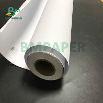 20LB Gulungan Kertas Ikatan Inkjet Tahan Lama Untuk Penyusunan Mekanik 24 &quot;30&quot; X 100 Ft