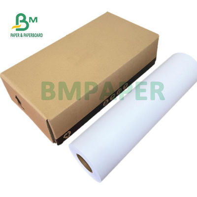 Large Format 80gsm 20LB Cad Plotter Paper Roll 18' 24' 36' X 500ft Untuk Teknik Arsitektur Gambar