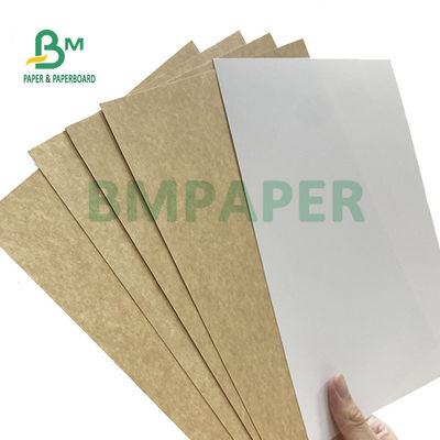 Papan Kertas Kraft Dilapisi Tanah Liat CCKB Tahan Air Mata Untuk Kotak Bawa Pulang