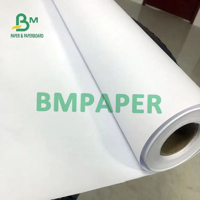 20LB White Bond Paper Roll Kertas Plotter CAD Dengan 24&quot; 30&quot; 36&quot; × 50 Yds