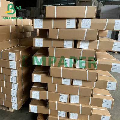 20LB White Bond Paper Roll Kertas Plotter CAD Dengan 24&quot; 30&quot; 36&quot; × 50 Yds