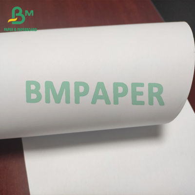 24&quot; X 150' 20lb CAD Uncoated Plotter Paper Warna Putih Terang Untuk Teknik