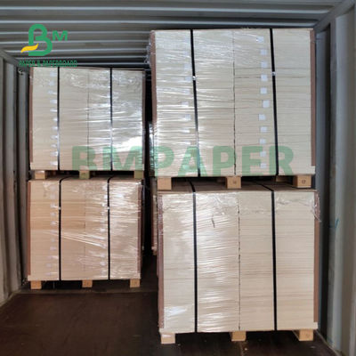 0.7mm Natural White Cup Coaster Board Penyerap Kertas 460mm X 610mm