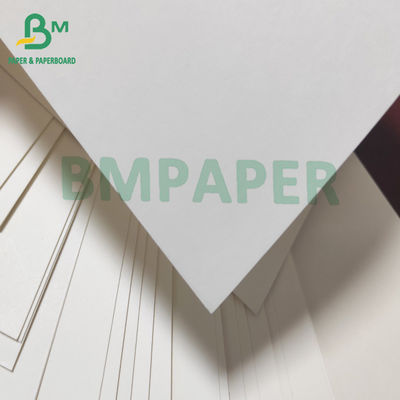 Papan Kertas Stok Cangkir Putih Disesuaikan Dengan 1 PE 2 PE Dilapisi Tidak Dilapisi