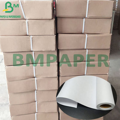 24 &quot;X 500ft CAD Plotter Paper Roll, Kertas Ikatan Inkjet Untuk Industri Garmen