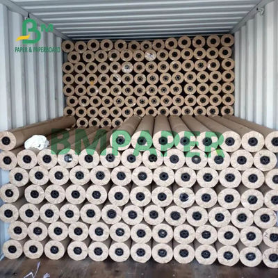 OEM ODM White Plotter Paper Roll Uncoated 60gram 80gram 100gram Untuk Pabrik Garmen
