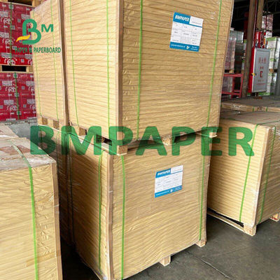 889 x 1194 mm Lembar Kertas Papan Jerami Abu-abu Untuk Kotak Kemasan