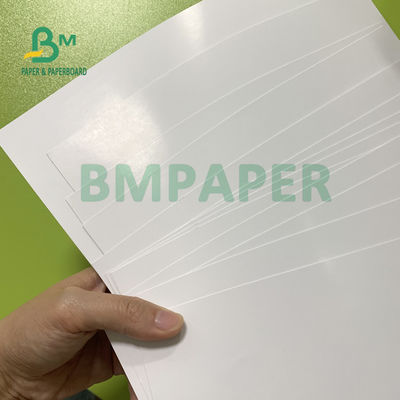 Sisi Ganda Dilapisi Kertas Penutup Mengkilap 250gsm 300gsm 70cm X 100cm