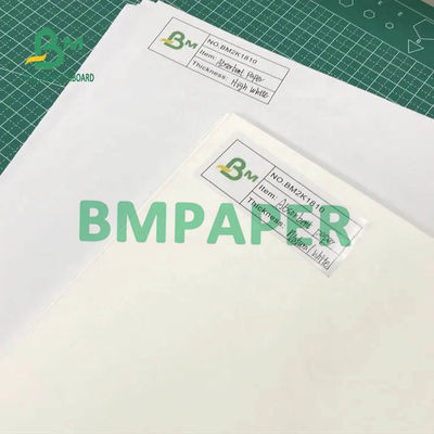 0.4MM 340G Kertas Blotter Penyerap Putih Massal Tinggi Dalam Lembaran 445MM 610MM 889MM