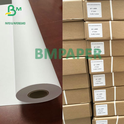 Format Lebar 20LB CAD Bond Roll 30'' x 150' 2'' Core Untuk Printer HP